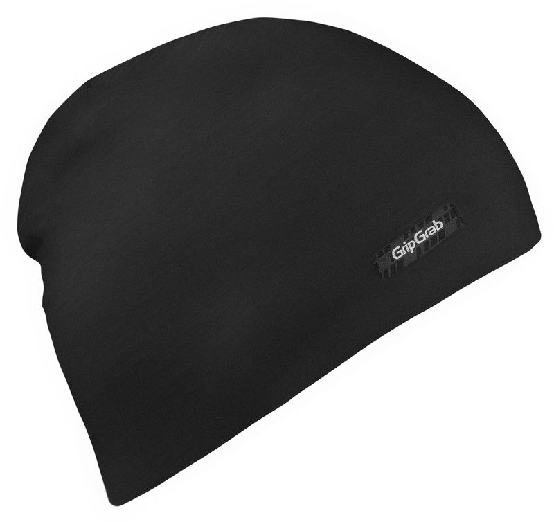 GripGrab Merino Polyfibre Lightweight Beanie, black
