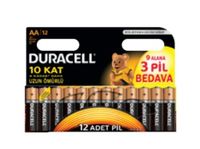 Duracell AA Alkaline Batterijen - 12 stuks - 2700 mAh