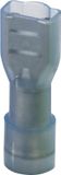 Phoenix Contact 3240547 Manchon pour connecteur mâle Largeur d'insertion : 6,3 mm Épaisseur d'insertion : 0,8 mm 180 ° Entièrement isolé Bleu