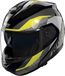 Nolan N100-6 Scia 365, casque à visière relevable, couleur: Noir/Gris/Jaune Néon, taille: XXL
