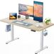 Bureau réglable, 120x80 cm, électrique, capacité de charge 100 kg