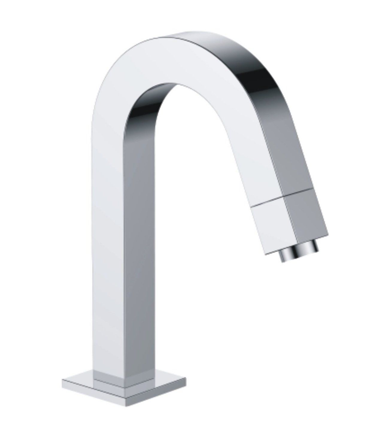 Orca Opbouw Fonteinkraan Chroom - Messing - 8719323062856