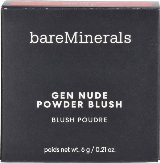BareMinerals Gen Nude Powder Blush Pink Me Up