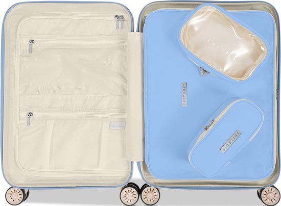 SUITSUIT Fabulous Fifties - Packing Cubes - Set van 3 - Licht Blauw