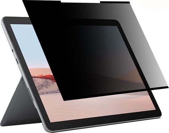 Mobilis 016428 Randloze Privacyfilter voor Tablet - 13 inch - Zwart/Transparant