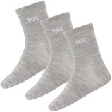 Helly Hansen Wool Basic Korte Sokken 3 Paren Grijs EU 29-31 Kinderen