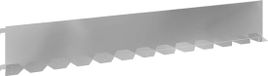 vidaXL Bordure de pelouse - 30 pièces - 102 x 15 x 4 cm - Acier galvanisé