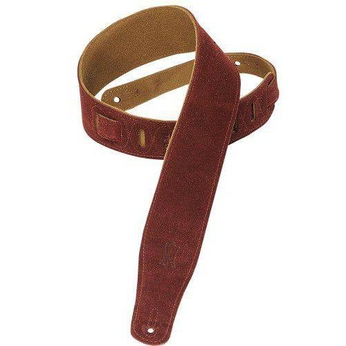 Levys Leathers MS26-BRG - Gitaarband - Bordeaux