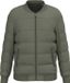 Native Spirit Veste matelassée écologique unisexe avec col teddy NS613 - Kaki biologique - XXL
