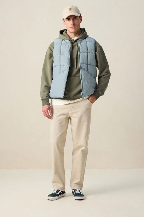 Sissy-Boy Lichtblauwe quilted bodywarmer