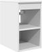 vidaXL Armoire de salle de bain Blanc 30 x 44,5 x 50 cm Bois d'ingénierie