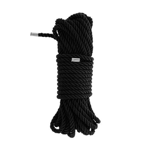 Blaze Deluxe Bondagetouw - 10 meter - Zwart