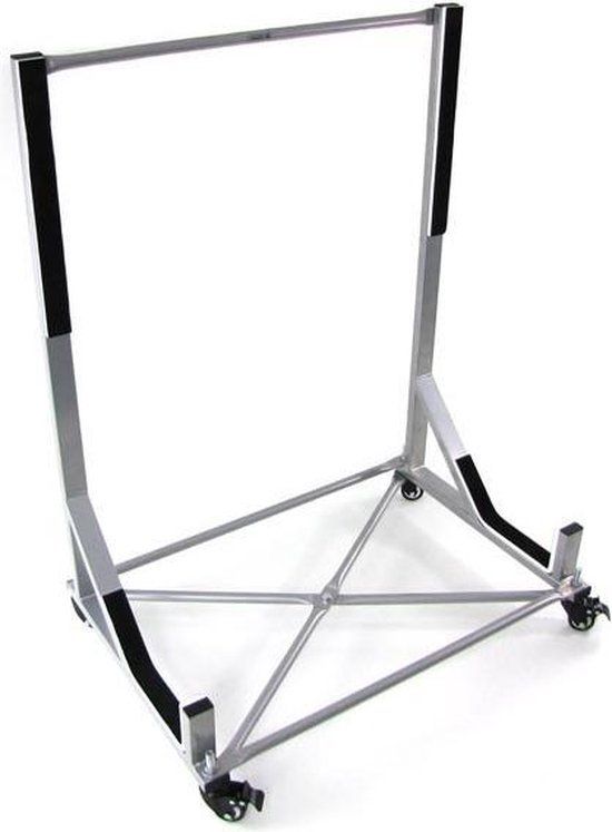 Hardtop standaard zilver Verrijdbaar