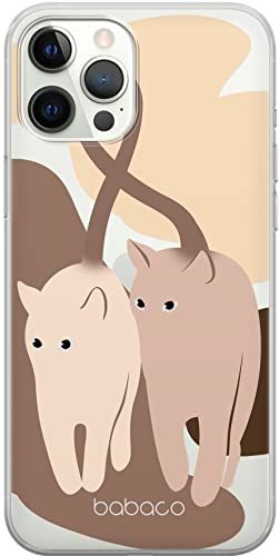 BABACO ERT GROUP mobiele telefoonhoesje voor iPhone 12/12 PRO - Babaco Cats 002