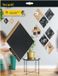Securit Krijtbord en Prikbord Diamond Silhouet