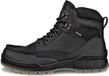 ECCO Track 25 Veterboots Heren Zwart Leer Maat 47