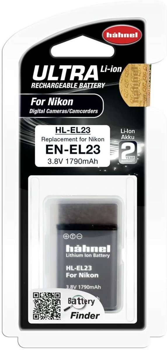 Hähnel HL-EL23 Ultra Li-Ion Accu voor Nikon