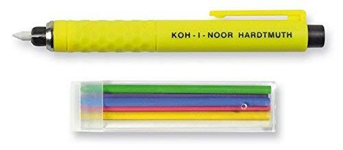 Koh-i-Noor Kleermakerskrijt, kleermakerskrijtstift, groen, rood, blauw, wit, geel, violet, kleermakerskrijt, 7 stuks