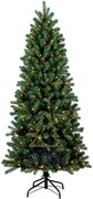 Royal Christmas - Kunstkerstboom Alaska Slim Premium - PE / PVC - 150 LED - Groen - 150cm