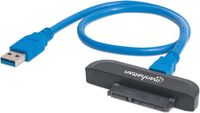 Manhattan HDD/ SSD Adapter - USB 3.2 Gen 1 naar SATA - 0.15 m