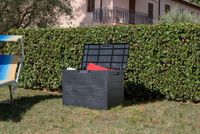 Toomax Kussenbox Woody's - 160L - Donker Antraciet