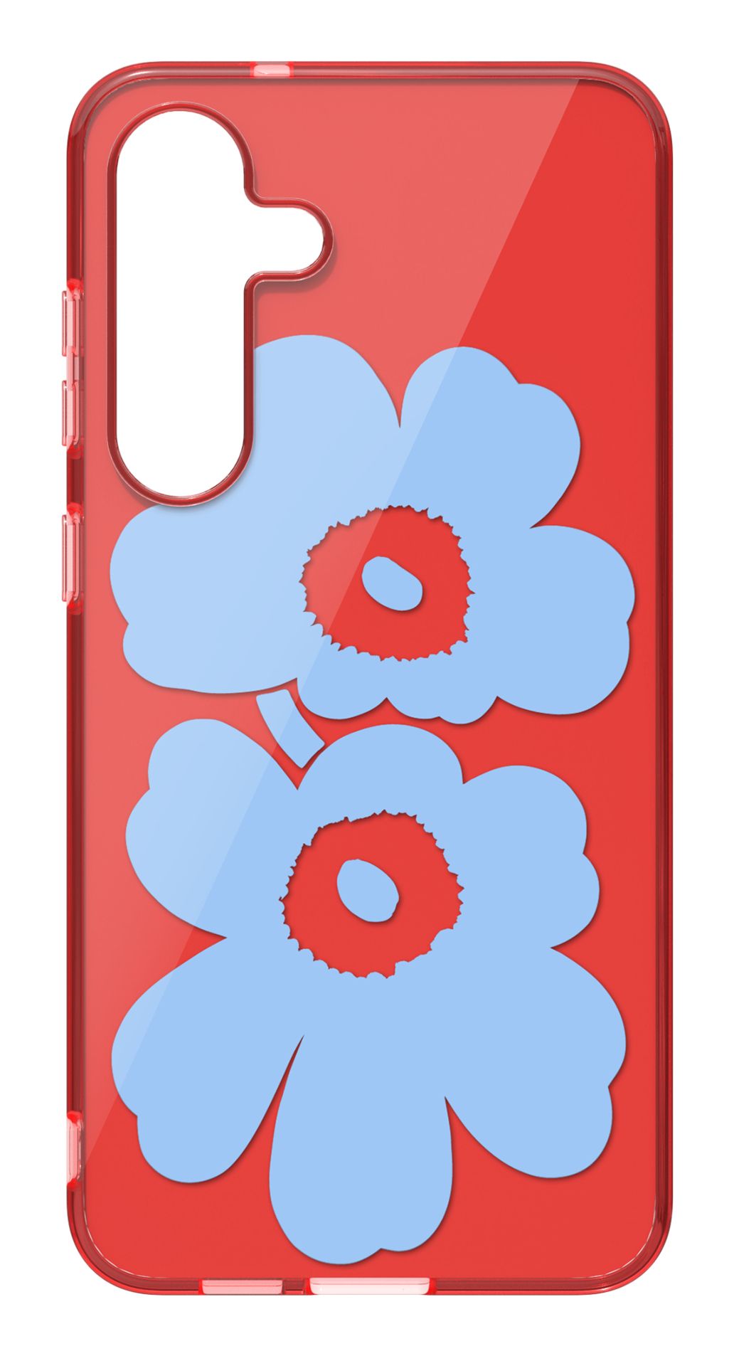 Samsung Galaxy S25+ Hoesje - Marimekko Unikko Hybrid Case - Rood