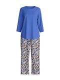 CALIDA Pyjama 'Flower Dreams' saffier