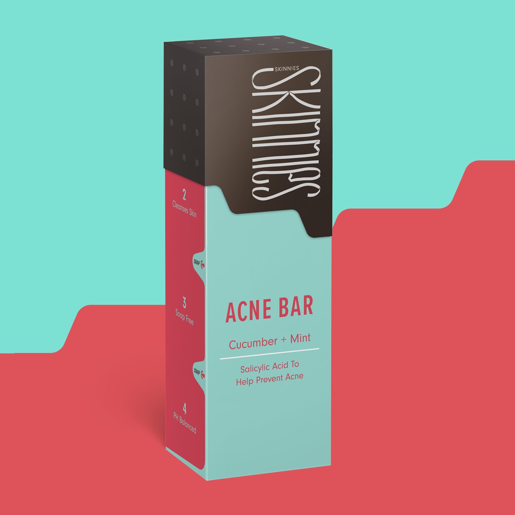 Skinnies Acne Bar Cucumber and Mint