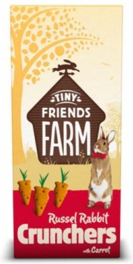 Supreme Petfoods Tiny Friends Farm Russel Rabbit Mega Crunchers 75 gr