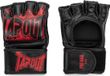 Tapout MMA-handschoenen Pro MMA Fight Leer Zwart/Rood S/M