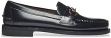 Sebago Joe mocassins en cuir noir taille 43