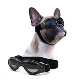 Pet Leso® Hondenbril Stijlvolle Doggie Puppy Zonnebril Winddichte Bescherming Doggles - Zwart