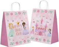 Folat Geschenktasjes - Pretty Princess - 20 x 27 cm - 6 stuks