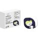 Renkforce RF-6027798 Noir sur ruban d'étiquettes blanc