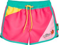 PLAYSHOES UV-bescherming 'DIE MAUS Freunde' geel / lichtgroen / pink / donkerroze