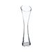 Atmosphera Bloemenvaas Soliflore - glas - 30 cm - zandloper - boeketvaas - slanke conische vaas