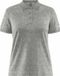 Craft CORE Blend Polo Shirt W - Grey Melange - XS