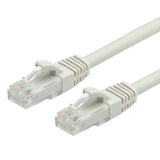 VALUE Patchkabel Cat6a U/UTP (UTP) Grijs 0,3 m