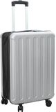 vidaXL Koffer met slot Zilver 43 x 27 x 66 cm ABS Kunststof