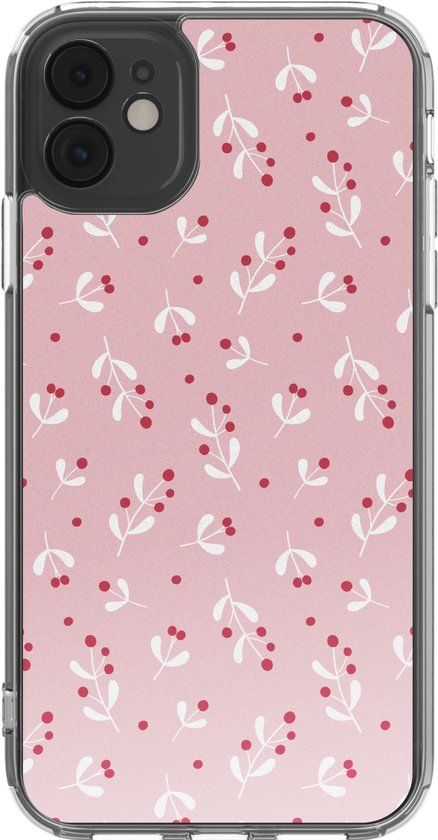 imoshion Hoesje - Geschikt voor Apple iPhone 11 - Design hoesje - Berries Blush