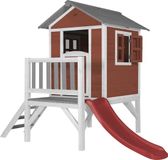 AXI Beach Lodge XL Speelhuis Rood - Met Glijbaan - FSC Hout