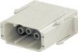 Harting 09140083001 Insert à broches Han® C-Modul 8 + PE à sertir 1 pièce