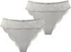 Joop! Slip Beautiful Gebloemd Gebroken Wit Vrouwen XXL