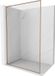 Mexen Kioto-F L Paroi de douche Walk-in avec cadre 105 x 202 cm, transparent 8 mm, cuivre brossé