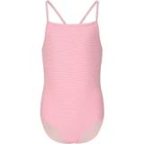 ZIGZAG Badeanzug Klaudia Kinderen Gestreept Pink-wit