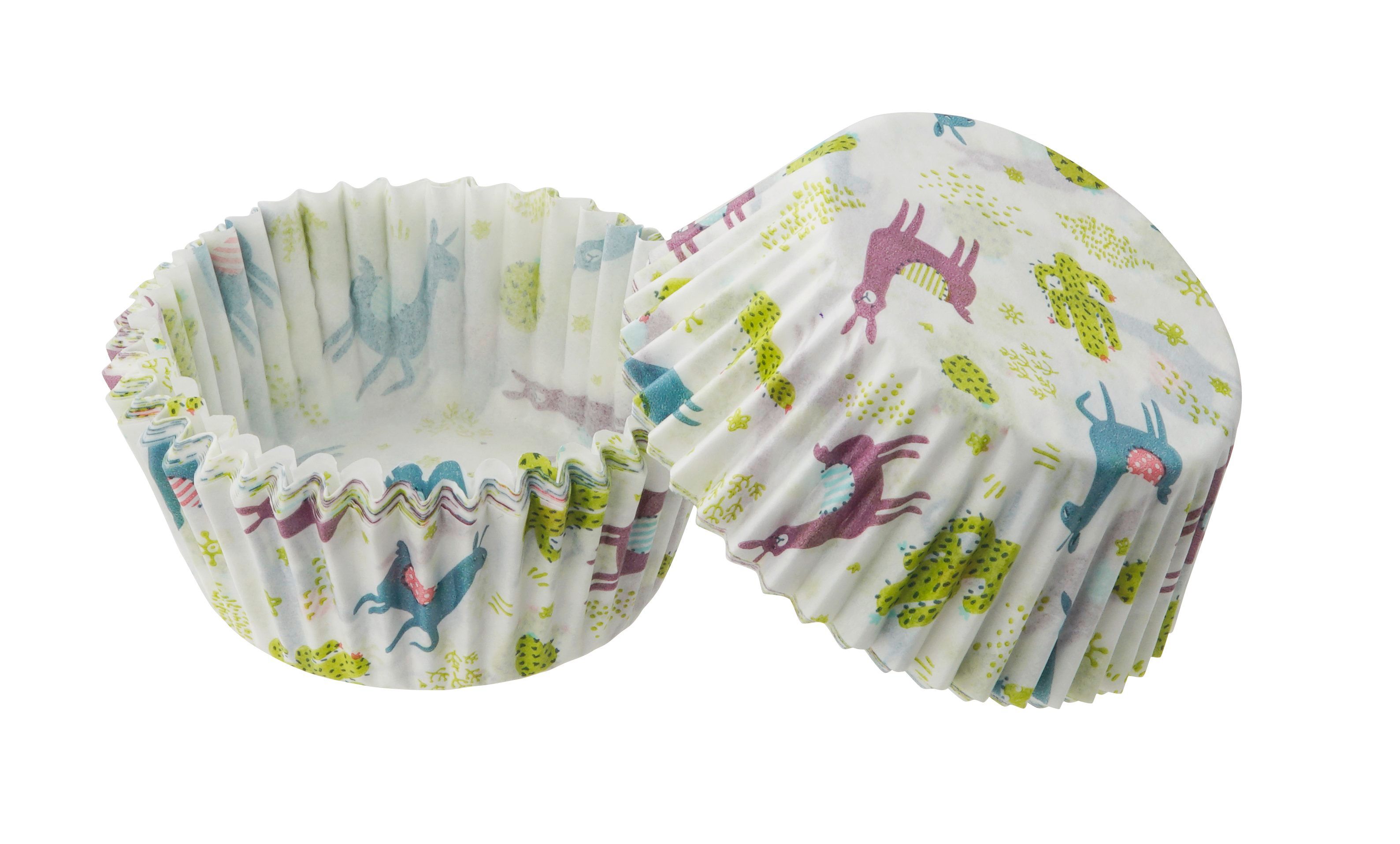 Zenker 43948 - Bakvormen - Meerkleurig - Papier - 50 stuks - Rond - 3,00 cm