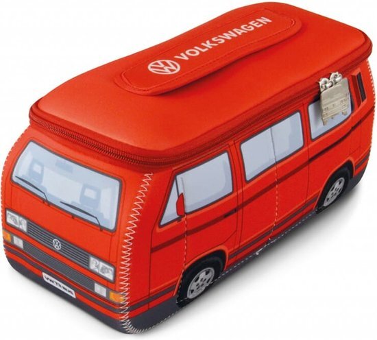 Brisa Toilettas Volkswagen VW T3 (derde generatie) bus - kleur : rood - maat : Large