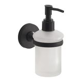 Gedy Felce Plus wandzeepdispenser, matzwart