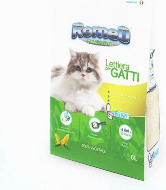 Porrini Trixie Extra Absorberend Natuurlijk Maïs Wc Nest - 6 L