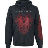 Sleep Token Hoodie Vest - Portrait Zip - S to XXL - Men - Black